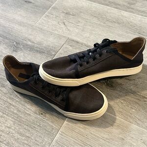 OLUKAI Pehuea Li Women's Black Slip On Sneakers Casual Everyday Shoes Sz 8